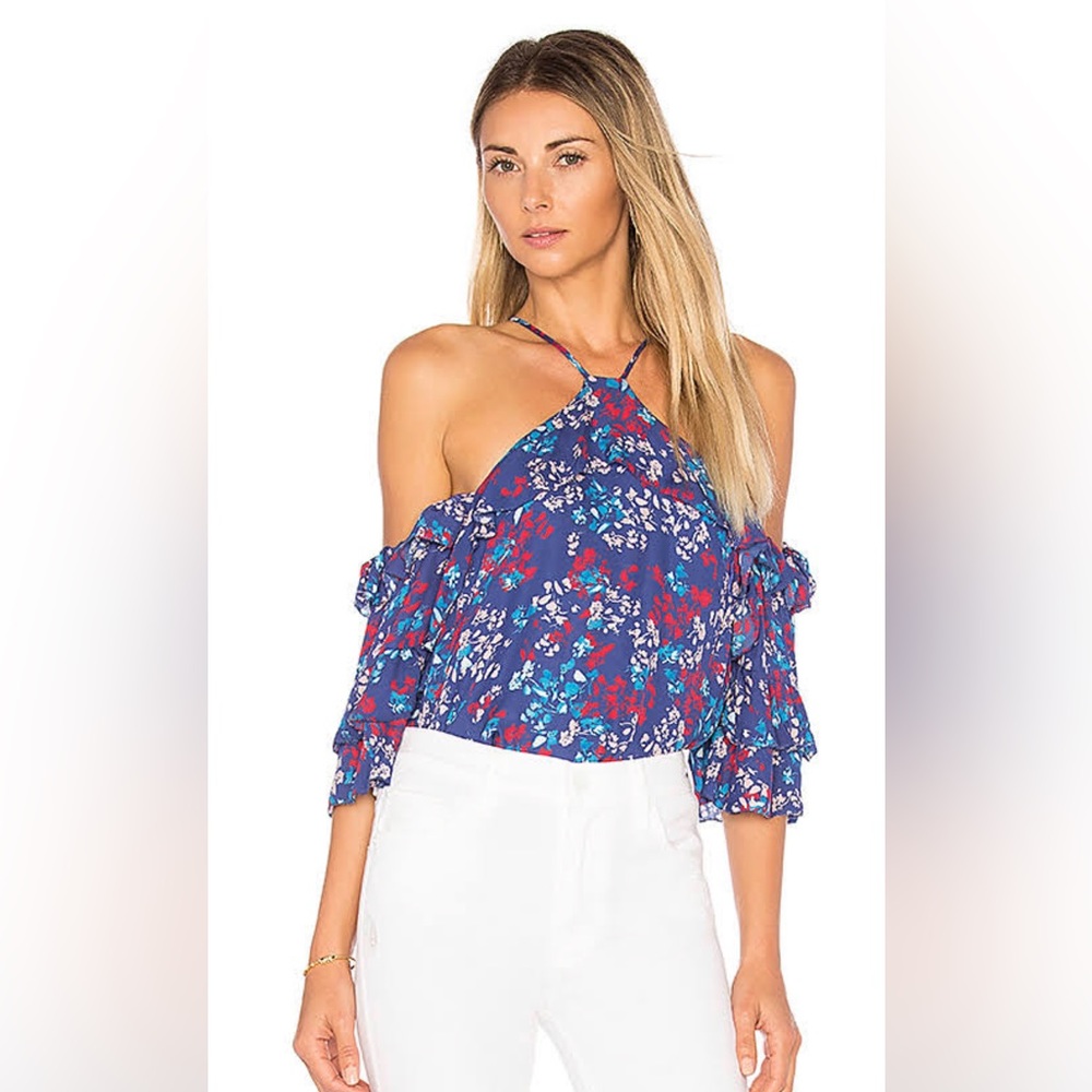 Parker Natalia Cold Shoulder Top